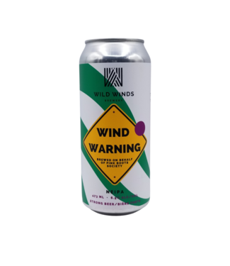 Wild Winds Brewery Wild Winds Brewery Wind Warning Hazy IPA 473ml