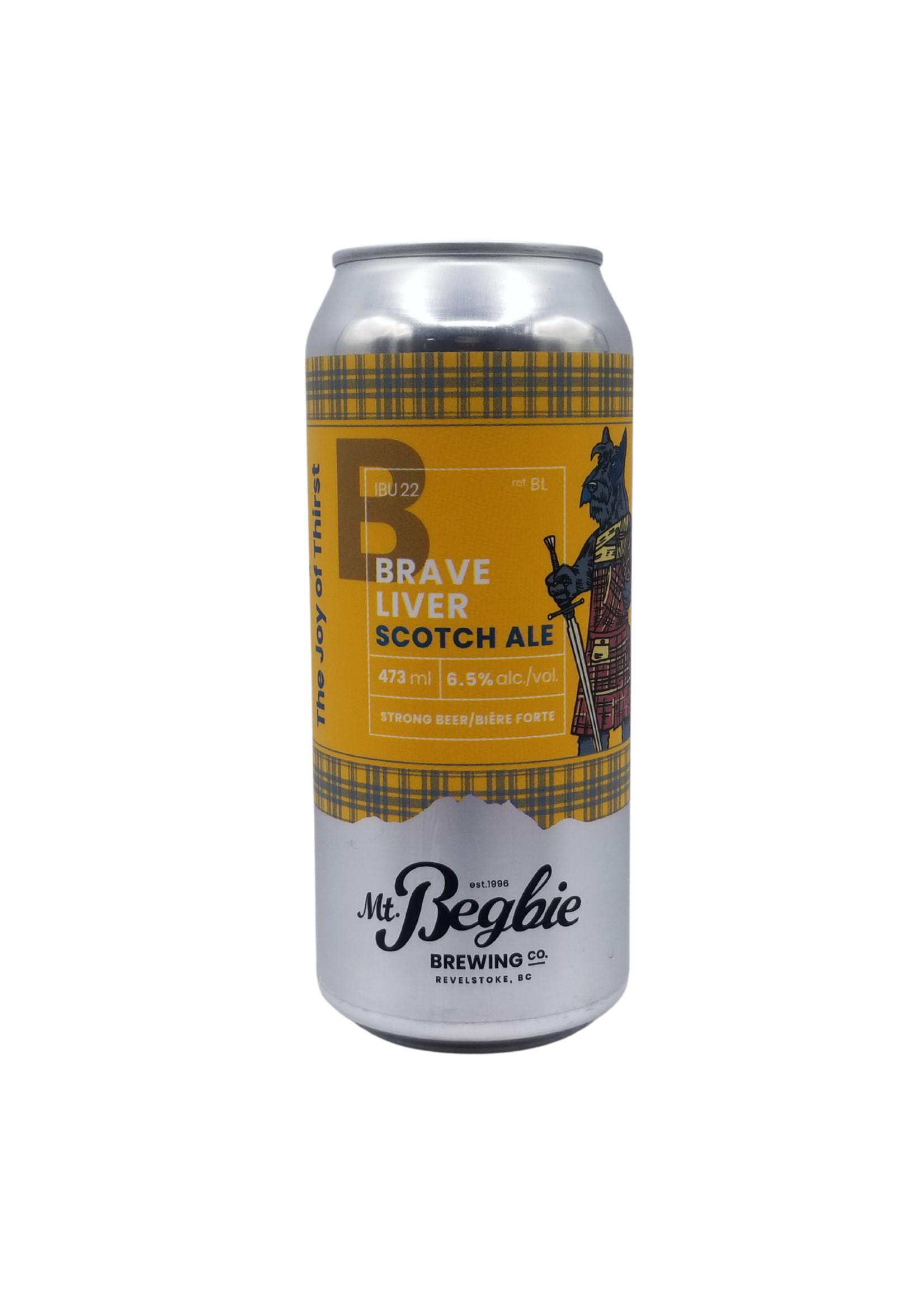 Mt. Begbie Brewing Co. Brave Liver Scotch Ale 473ml