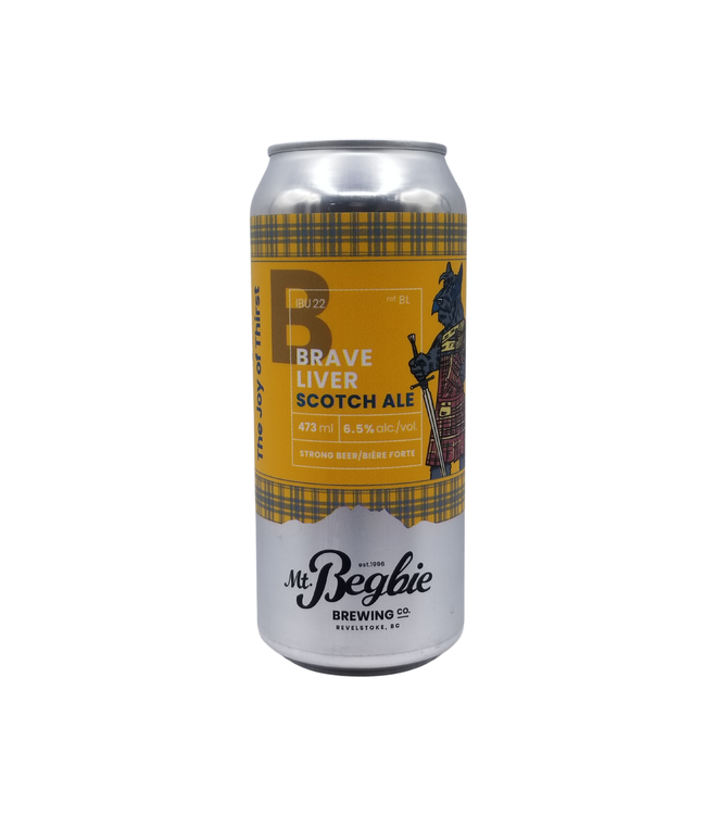 Mt. Begbie Brewing Co. Brave Liver Scotch Ale 473ml