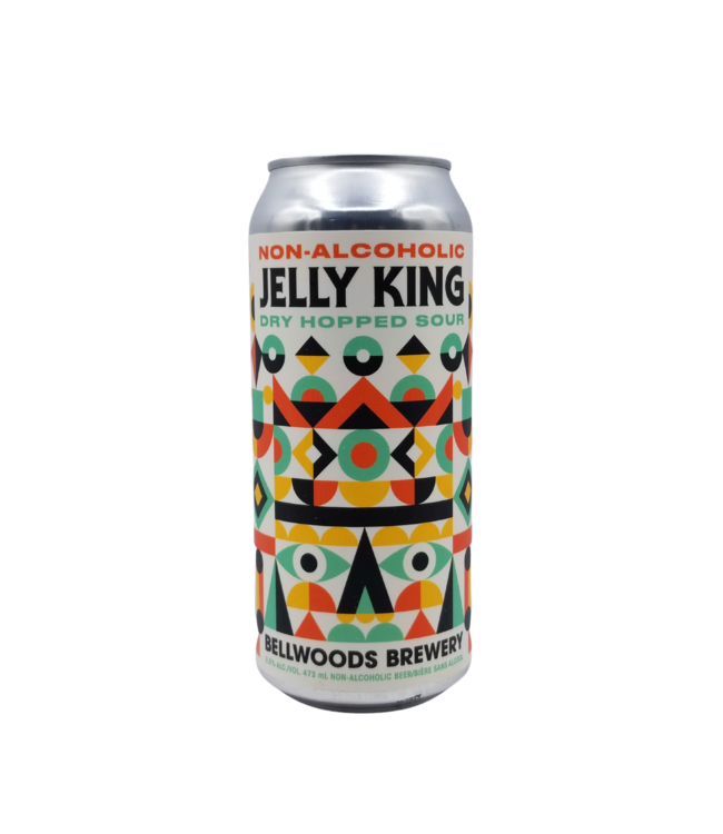 Bellwoods Brewery Jelly King  Non-Alcoholic Sour 473ml