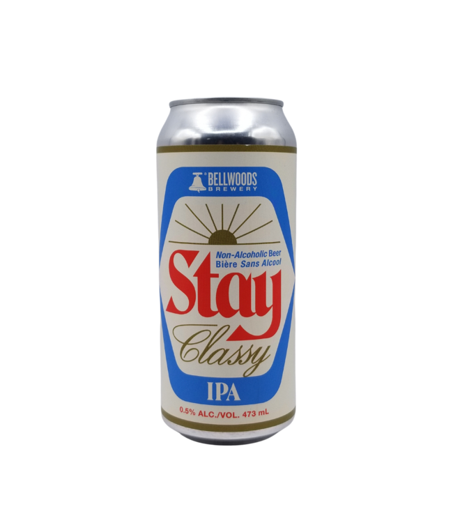 Bellwoods Brewery Stay Classy  Non-Alcoholic IPA 473ml