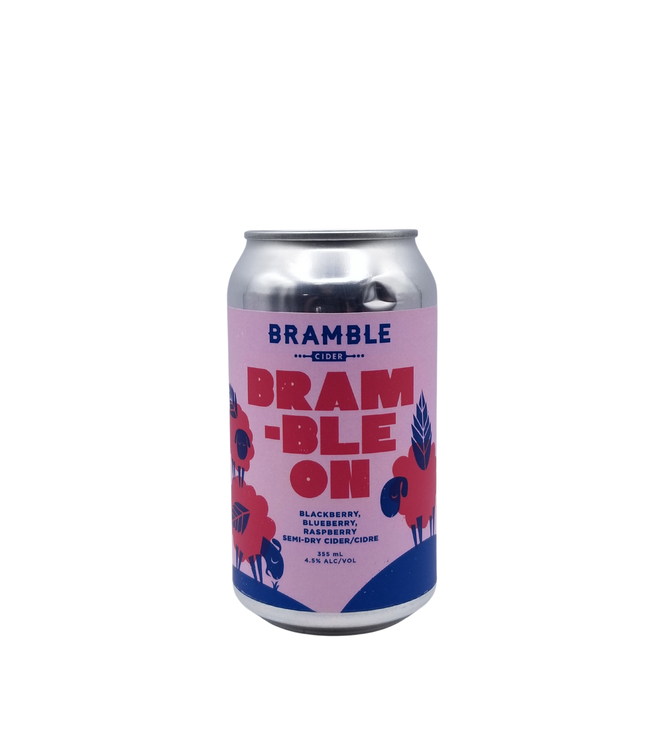 Bramble On Blackberry, Blueberry, Raspberry Dry Cider 355ml