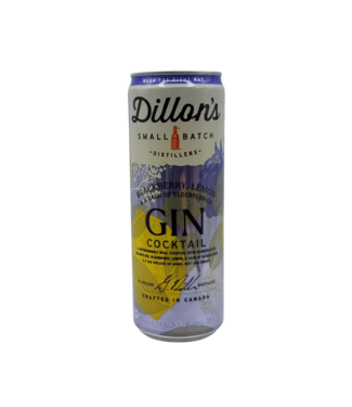 Dillons Small Batch Distillers Dillon's Distillery Blackberry Lemon Elderflower Gin Cocktail 355ml