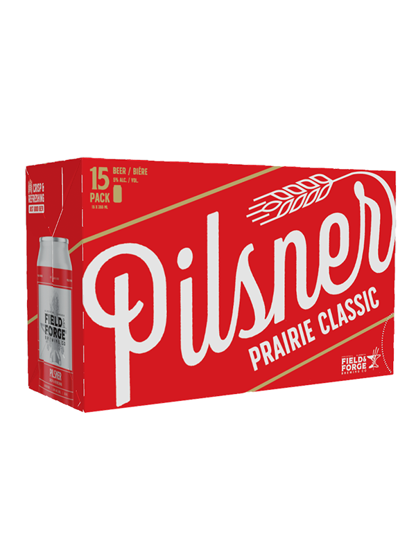 Field & Brewing Co. Pilsner Pack 15x355ml The Alberta Beer Exchange
