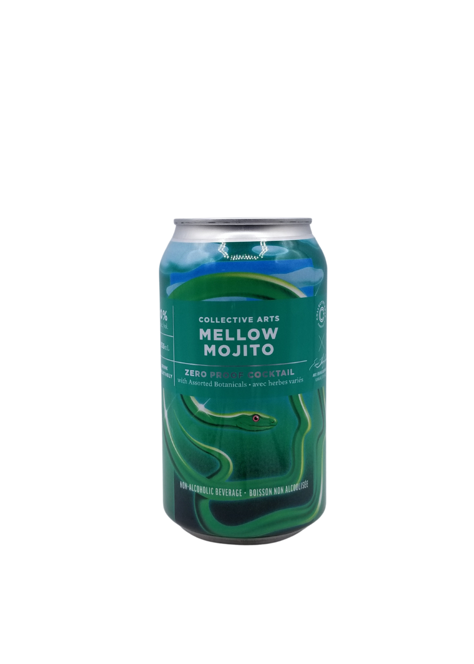 Collective Arts Brewing Collective Arts Mellow Mojito Non-Alcoholic Mocktail 355ml