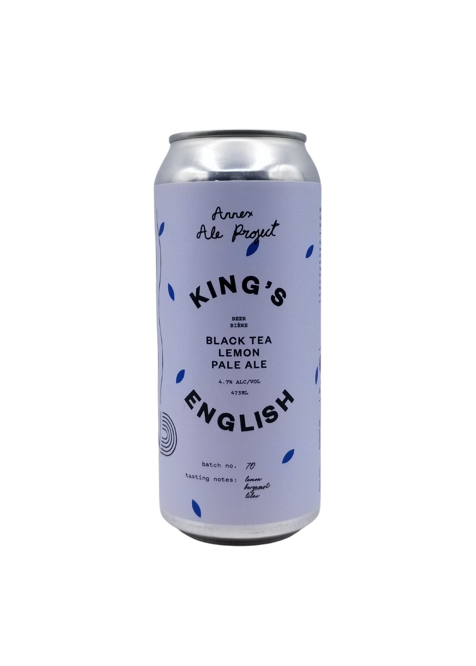 Annex Ale Project Annex Ale Project King's English Black Tea Lemon Pale Ale 473ml