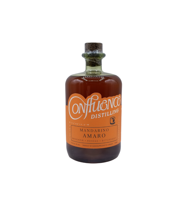Confluence Distilling Mandarino Amaro 750ml