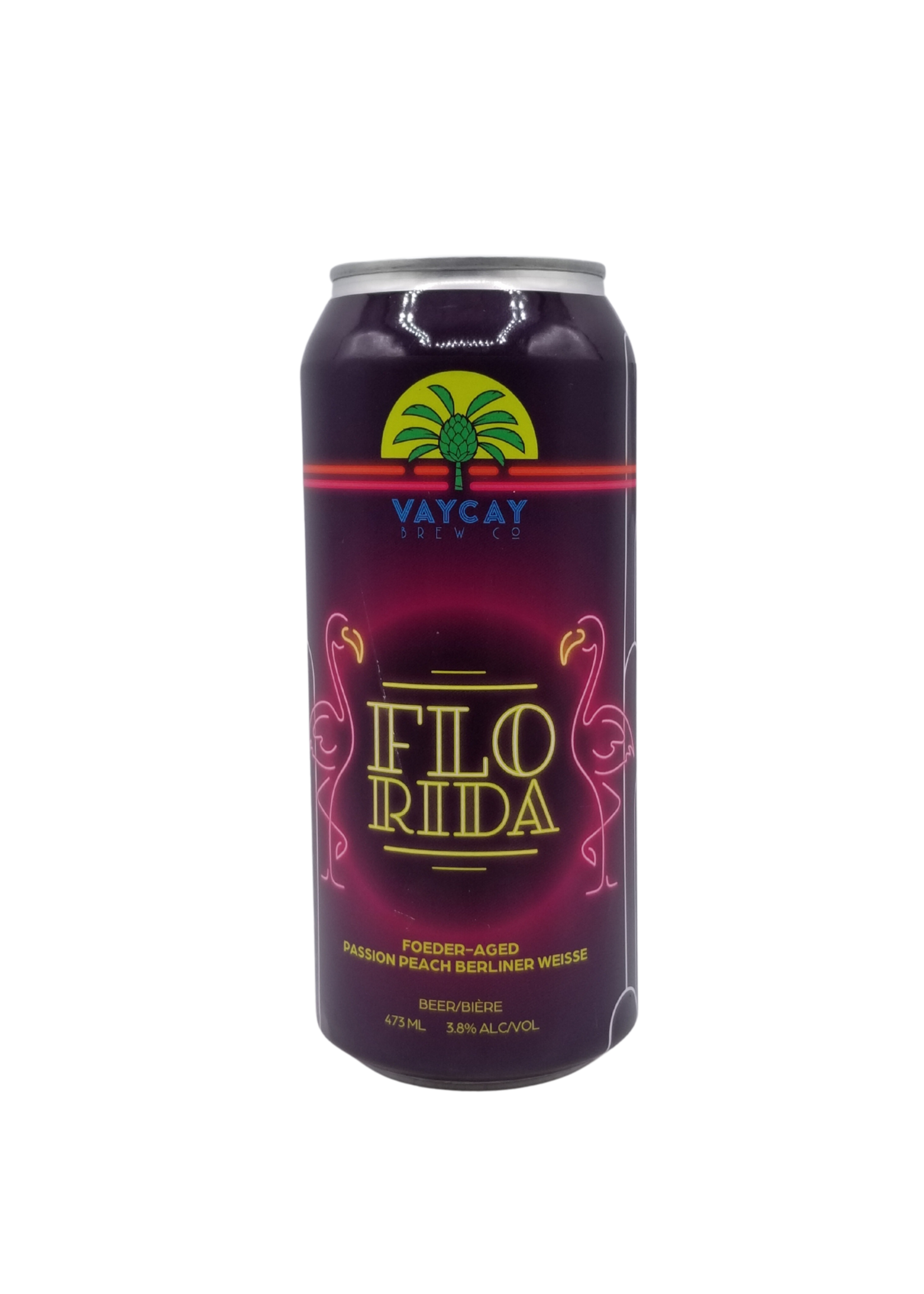 VayCay Brewing Co. VayCay Brewing Co.  Flo Rida Passion Fruit Peach Berliner Wiesse 473ml