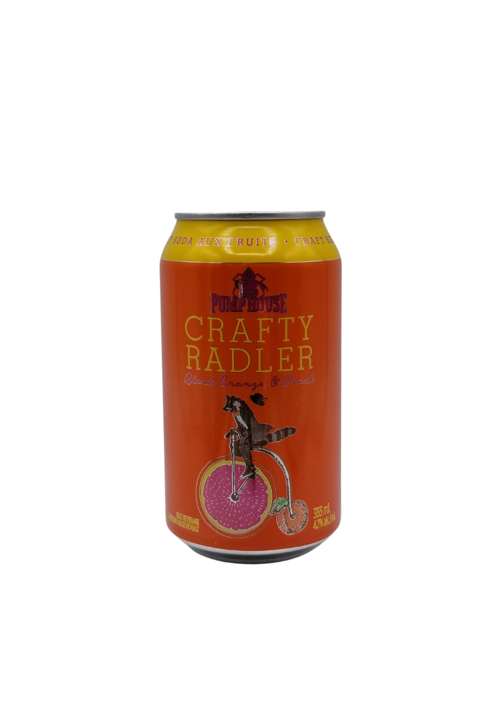 Pump House Brewing Pump House Crafty Radler Blood Orange & Peach 355ml