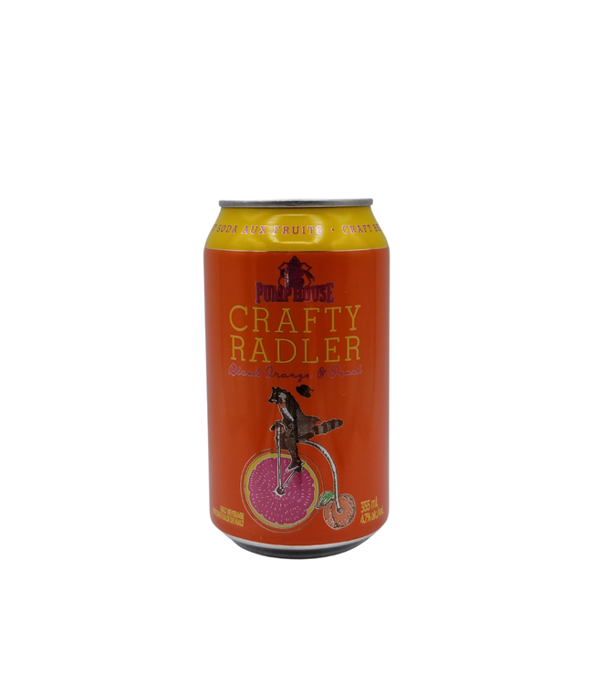 Pump House Crafty Radler Blood Orange & Peach 355ml
