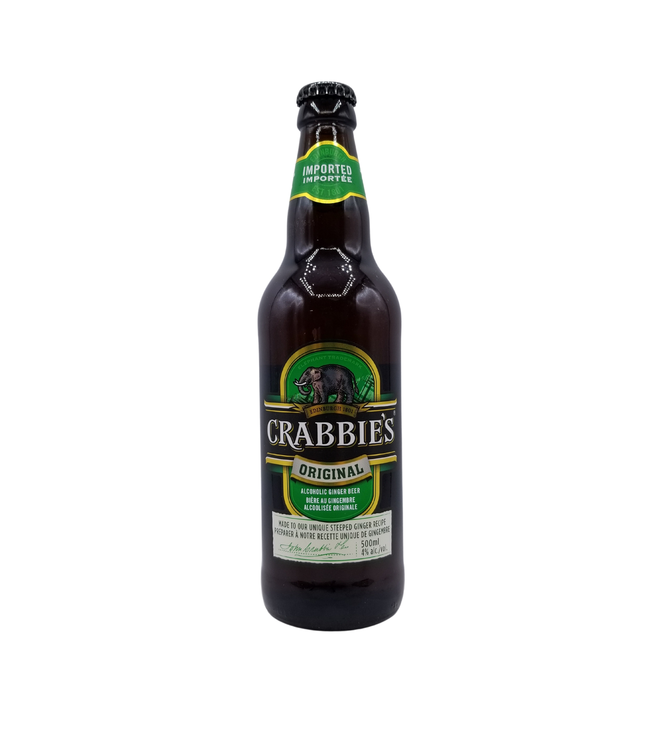 Crabbies Alcoholic Ginger Beer 500ml - The Alberta Beer Exchange