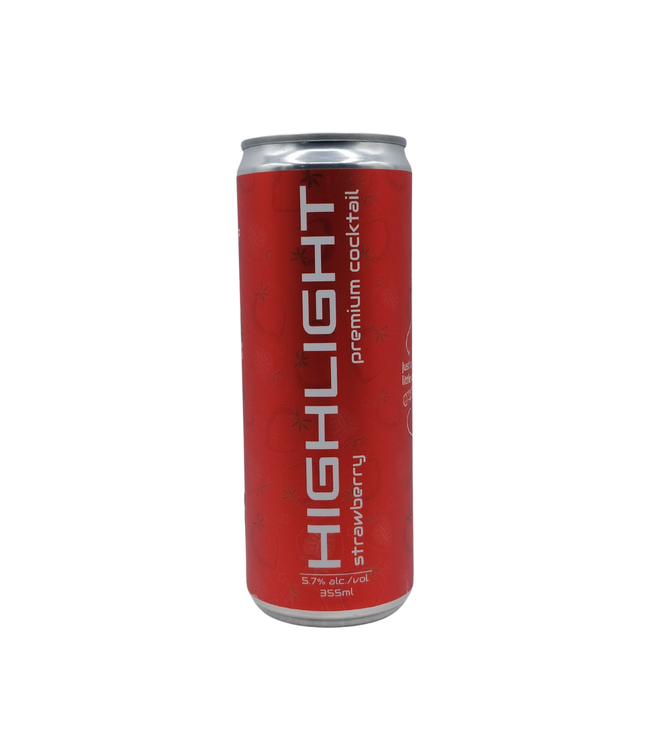 Highlight Strawberry Cocktail 355ml