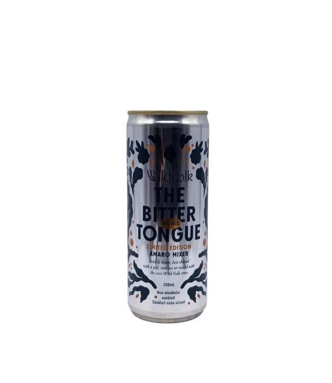 Wild Folk The Bitter Tongue  Non-Alcoholic Mocktail 237ml