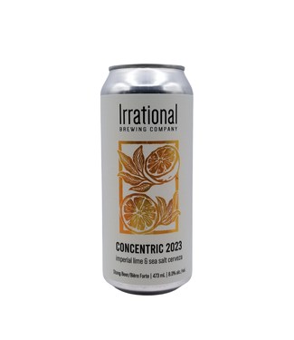 Irrational Brewing Irrational Brewing Concentric 2023 Imperial Lime & Sea Salt Cerveza 473ml