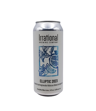 Irrational Brewing Irrational Brewing Elliptic 2023 Imperial Pom Hibiscus Blood Orange Sour 473ml