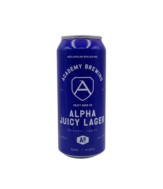 Academy Brewing Co. Alpha Juicy Lager 473ml