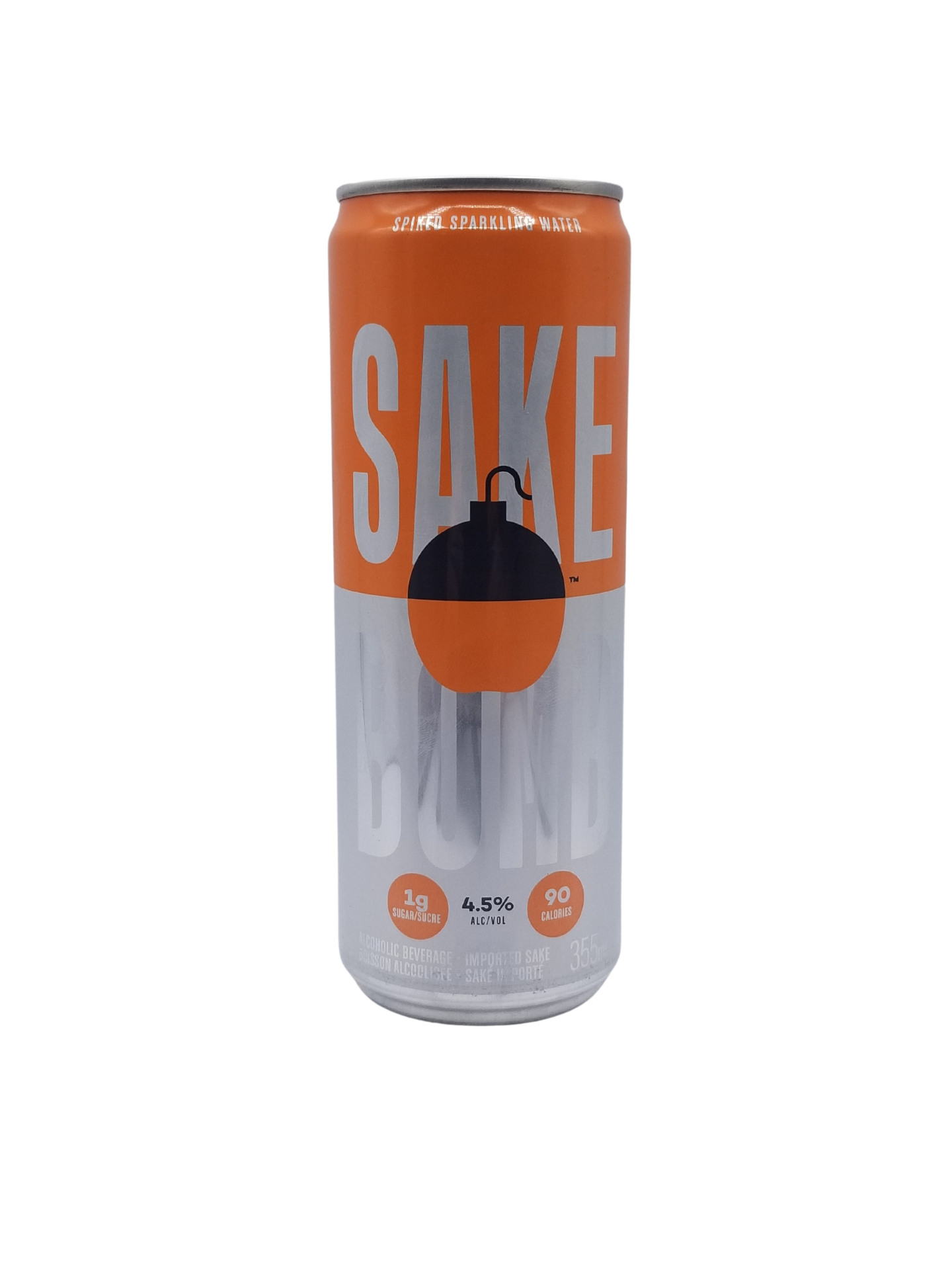 Sake Bomb Peach Smash Sparkling Hard Seltzer 355ml The Alberta Beer