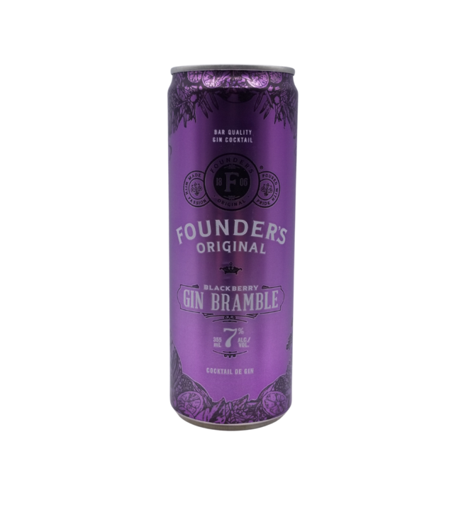 Founders Original Gin Bramble Cocktail 355ml The Alberta Beer Exchange