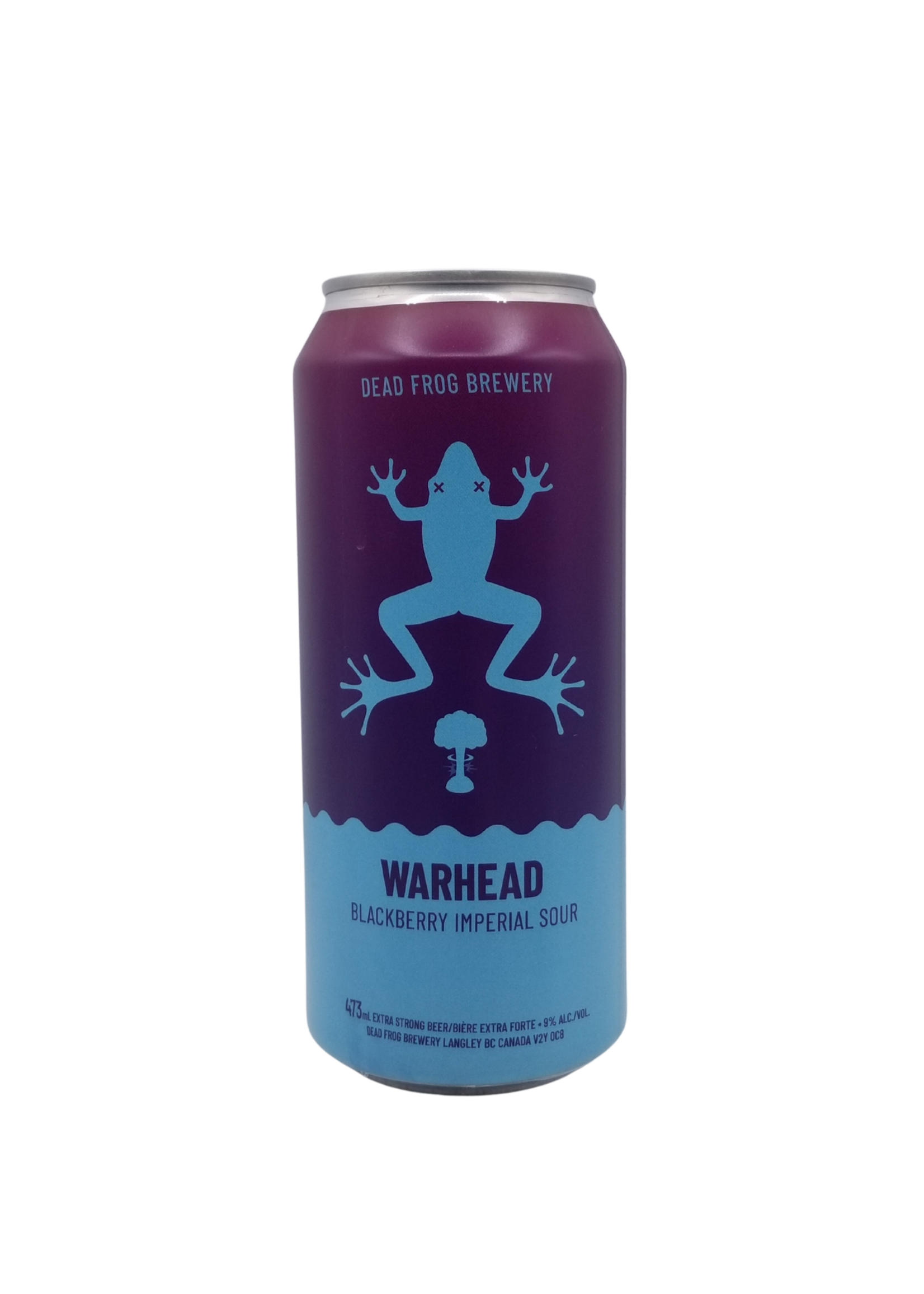 Dead Frog Brewing Dead Frog Brewing Warhead Blackberry Imperial Kettle Sour 473ml