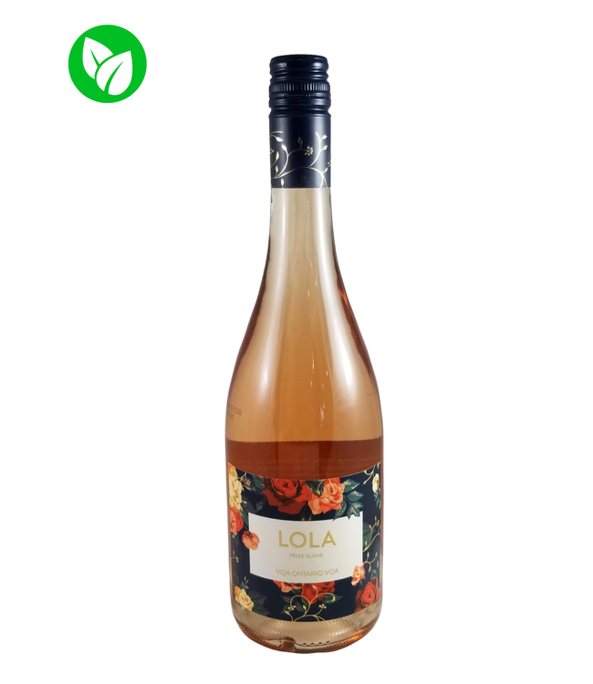 Pelee Island Lola Sparkling Rose - Organic