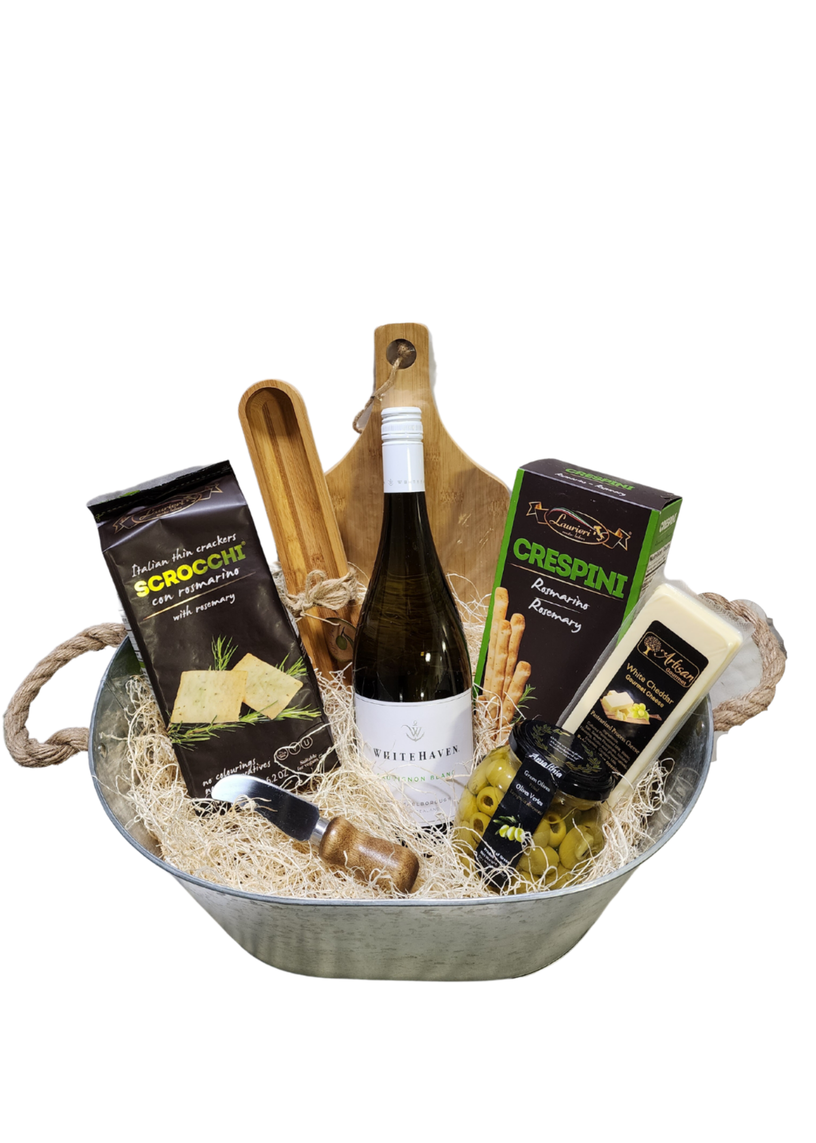 Gift Basket - White Wine Gourmet