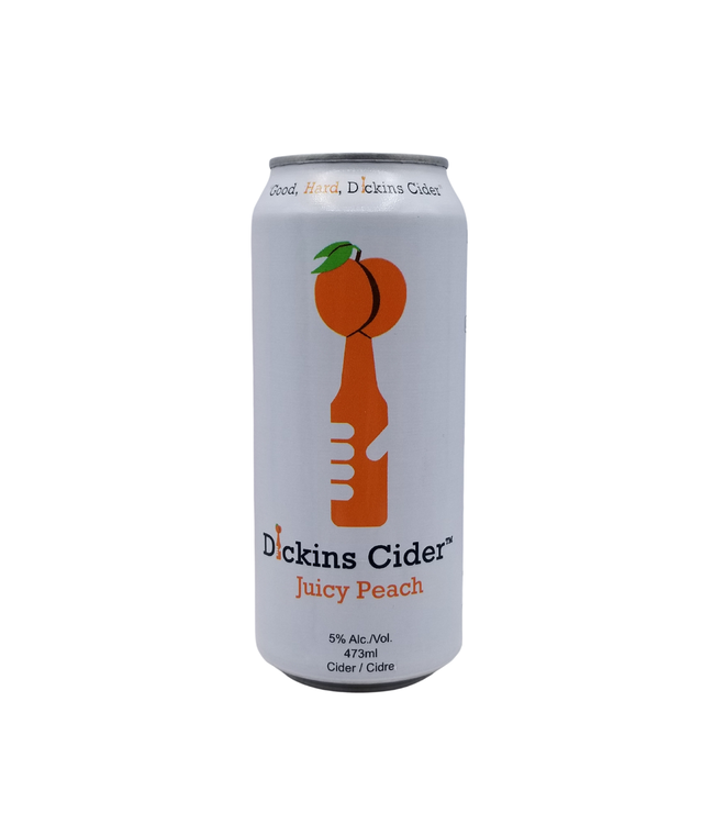Dickins Cider Juicy Peach 473ml