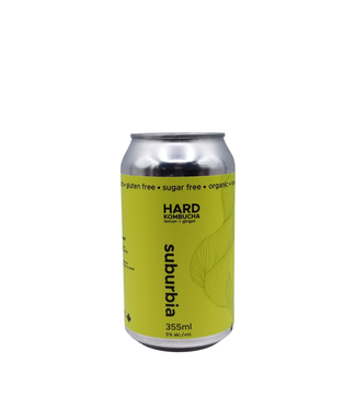 Suburbia Suburbia Hard Kombucha Lemon & Ginger 355ml