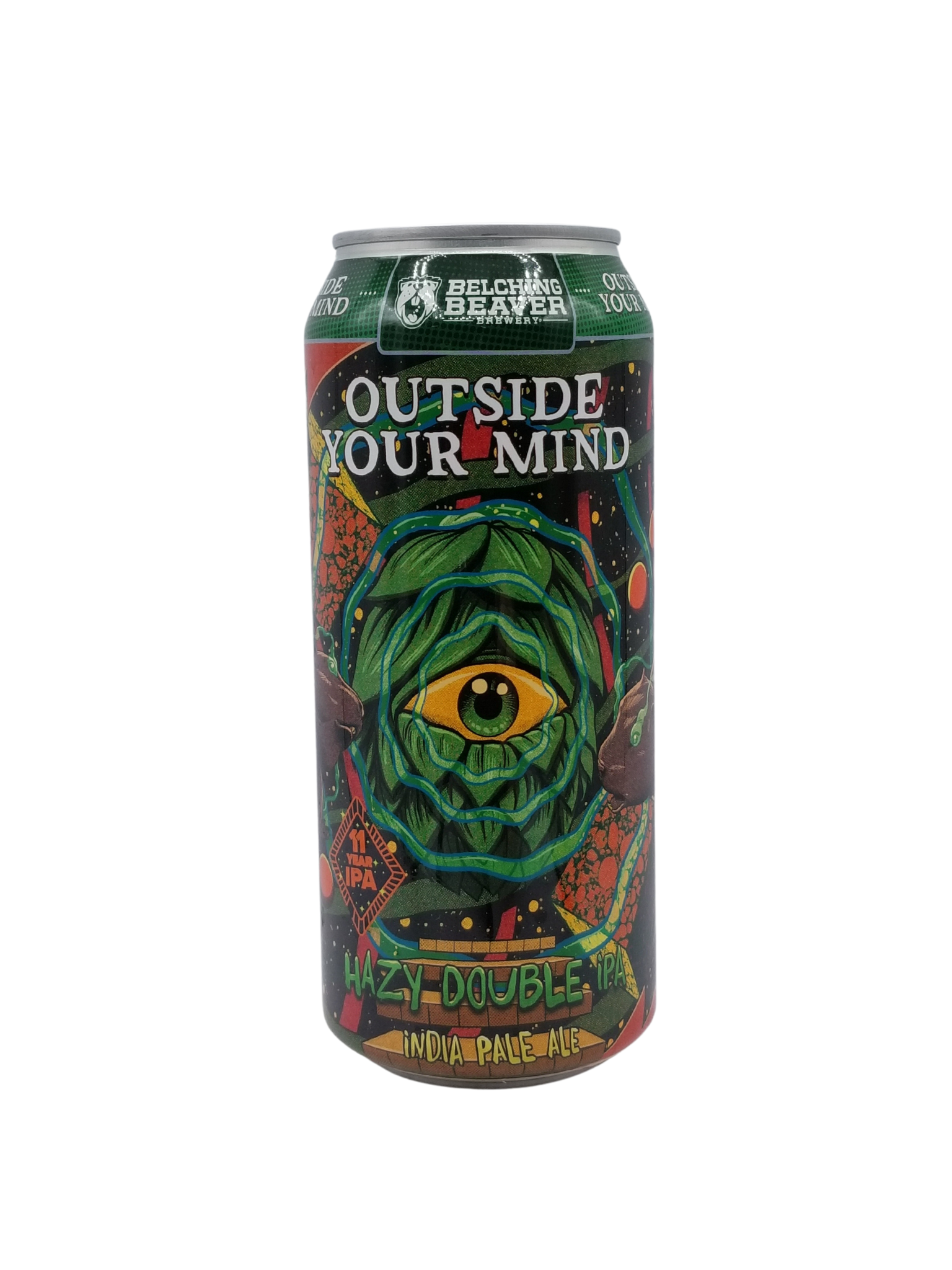 Belching Beaver Brewing Outside Your Mind Double Hazy IPA 473ml The