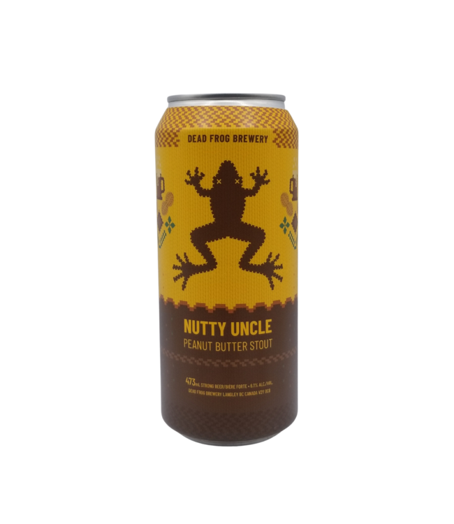 Dead Frog Brewing Nutty Uncle Peanut Butter Stout 473ml