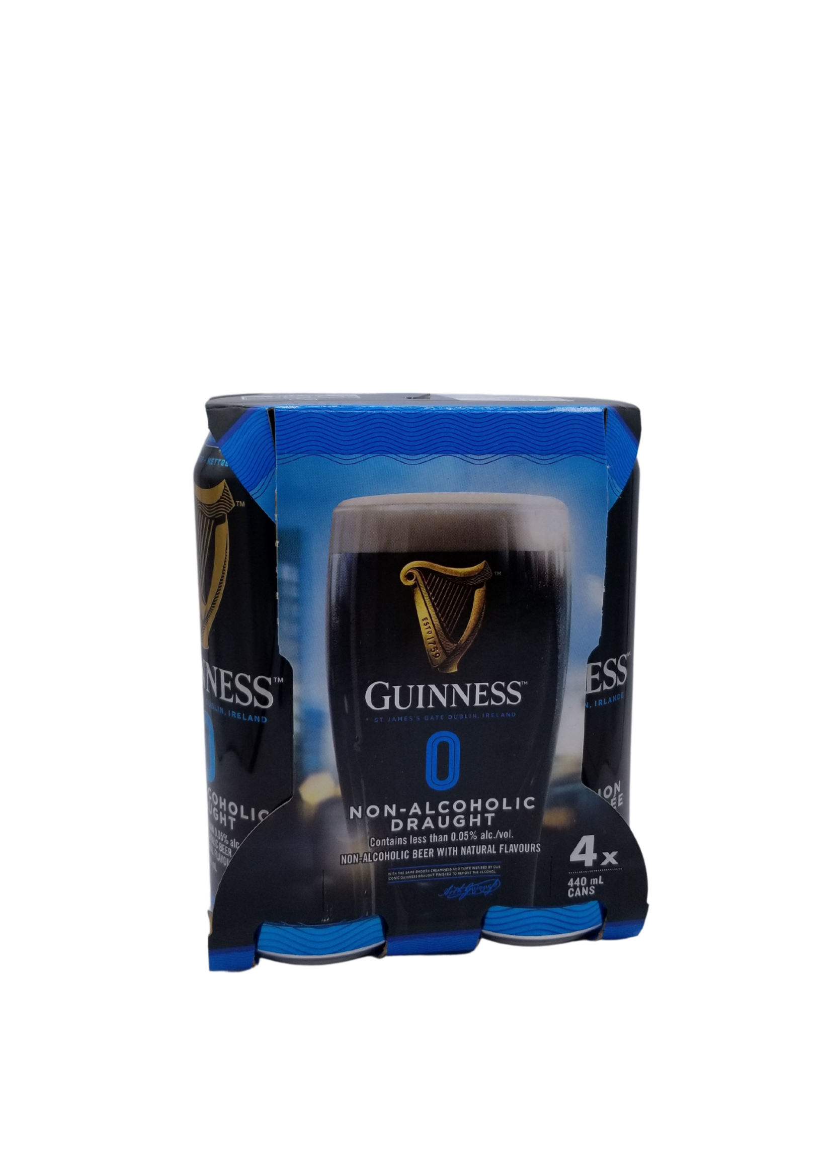 Guiness Guinness Zero Non-Alcoholic 4x440ml