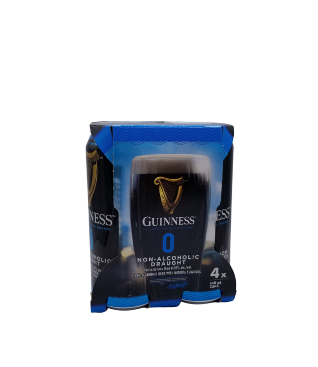 Guinness Zero Non-Alcoholic 4x440ml