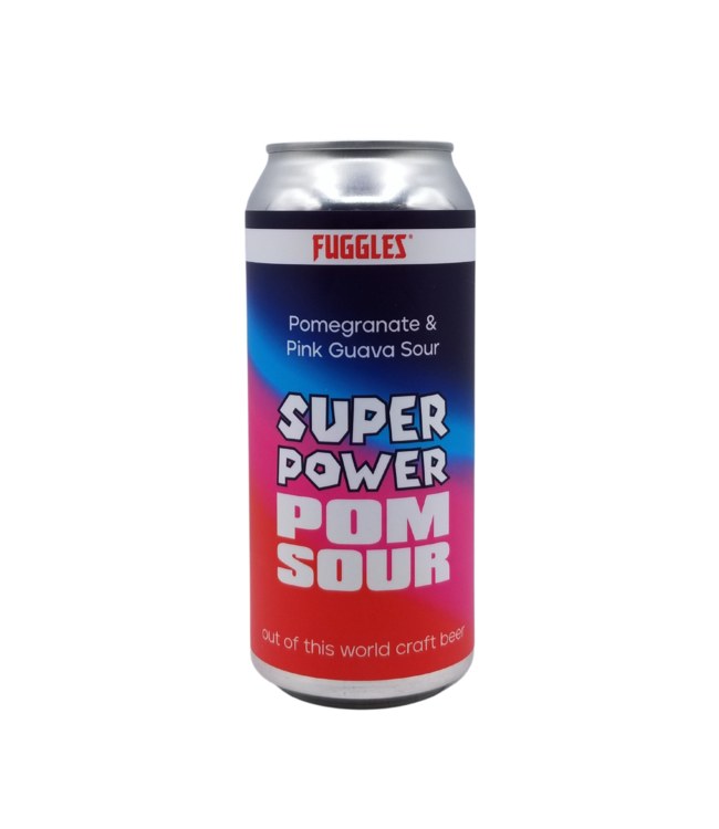 Fuggles Beer Super Power Pomegranate Sour 473ml