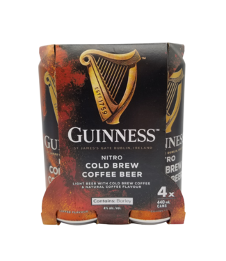 Guiness Guinness Nitro Cold Brew Coffee Stout 4-Pack