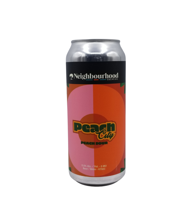 Neighbourhood Brewing Peach City Peach Sour 473ml