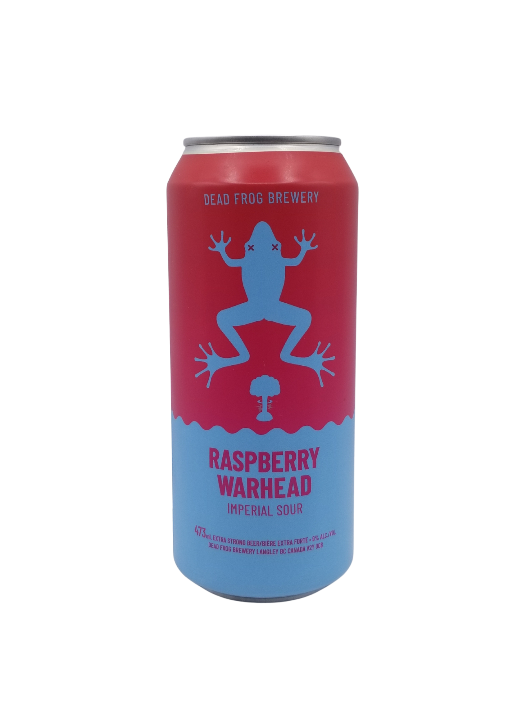 Dead Frog Brewing Dead Frog Brewing Raspberry Warhead Imperial Sour 473ml