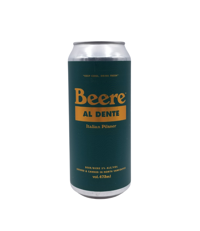Beere Brewing Co. Al Dente Italian Pilsner 473ml
