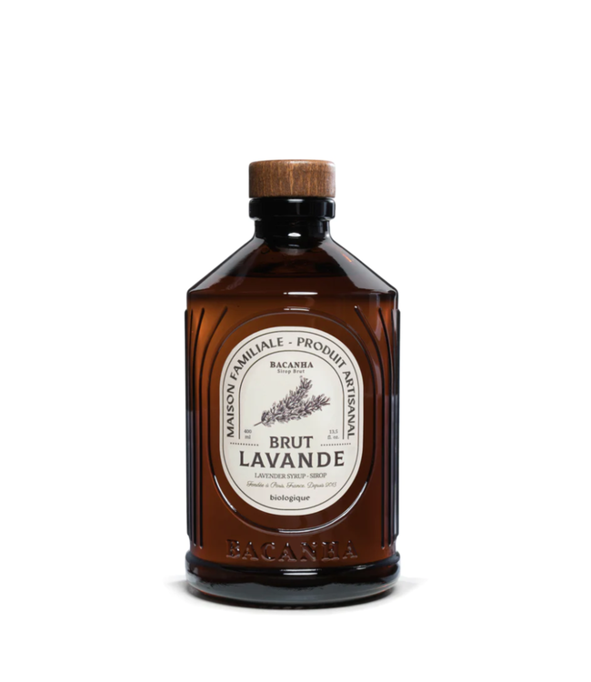 Maison Familiale Bacanha Lavender Organic Cocktail Syrup 400ml