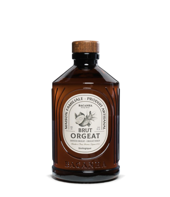 Maison Familiale Bacanha Orgeat Organic Cocktail Syrup 400ml
