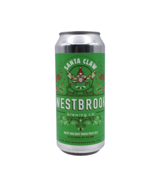 Westbrook Brewing Santa Claw Holiday Hazy IPA 473ml