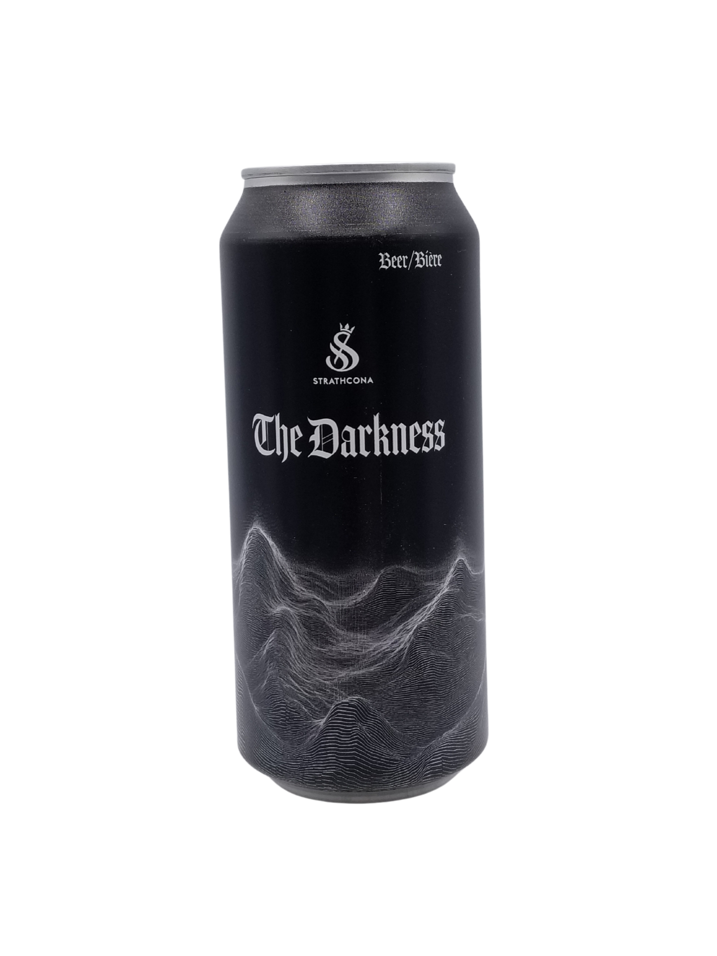 Strathcona Beer Co. The Darkness Dark Lager 473ml The Alberta Beer