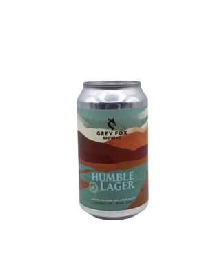 Humble Fox Brewing Grey Fox Brewing Humble Gluten Free Lager 355ml