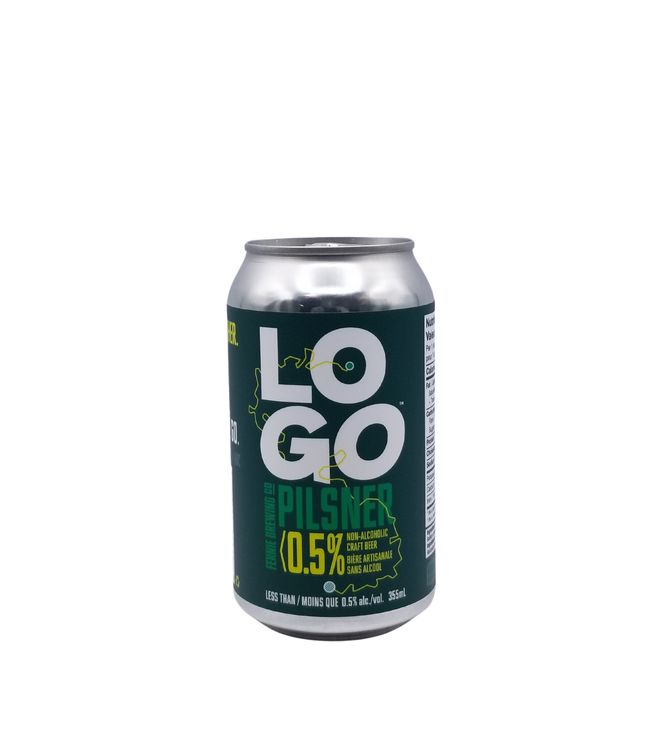 Fernie Brewing LOGO Non-Alcoholic Pilsner 355ml
