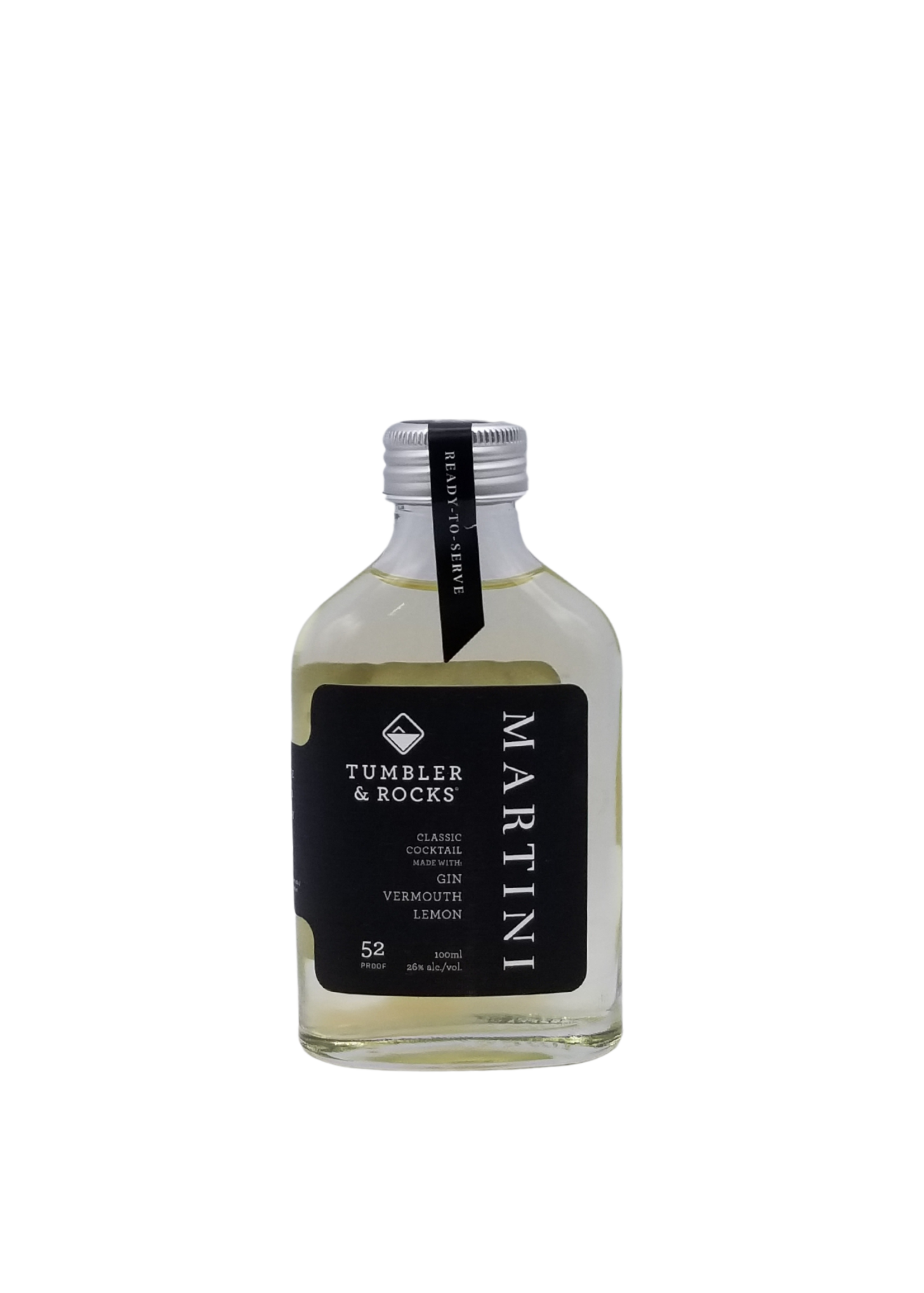 Tumbler & Rocks Lemon Gin Martini Ready To Serve Cocktail 100ml