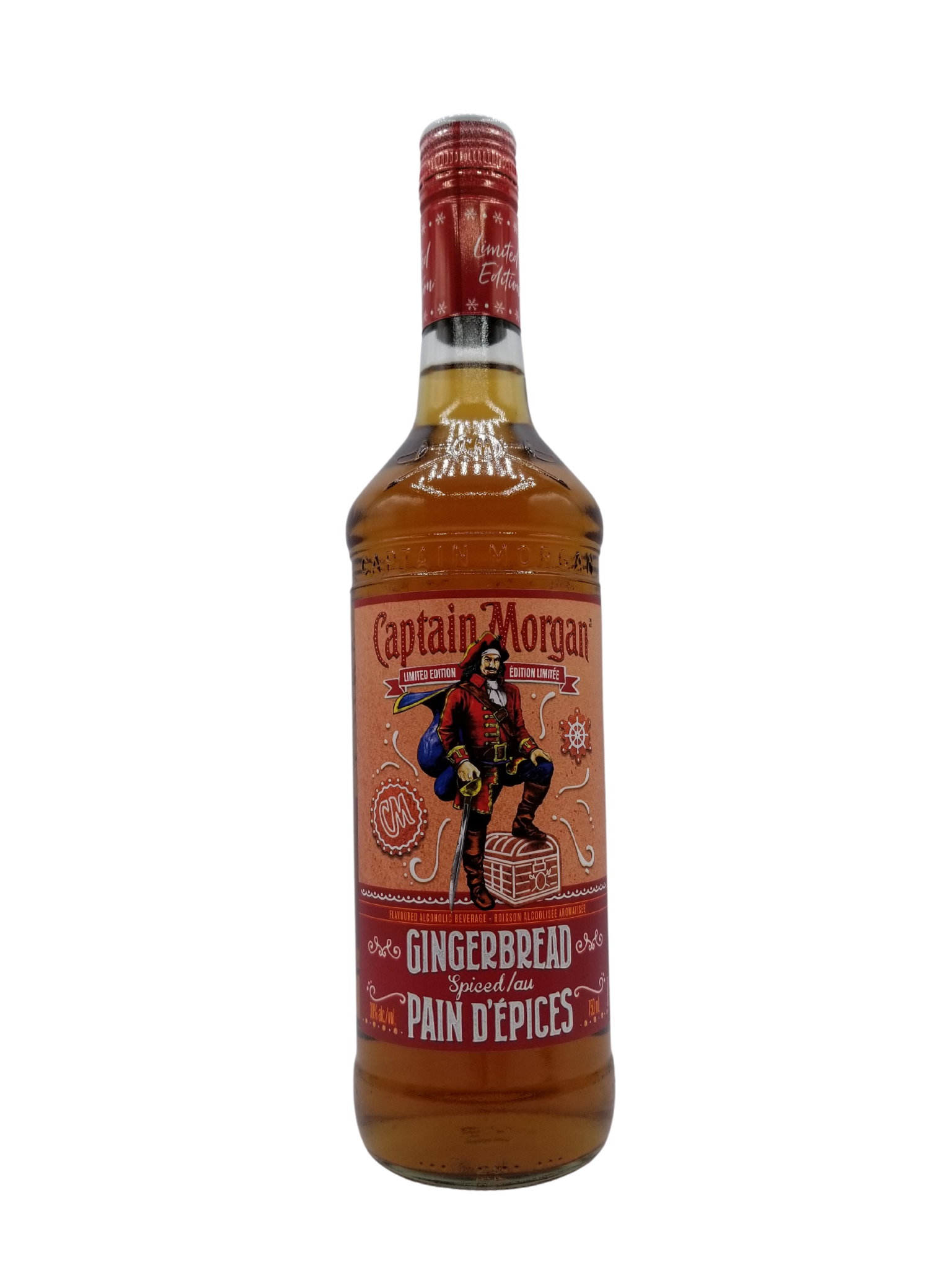 Captain Gingerbread Spiced Rum 750ml The Alberta Beer Exchange