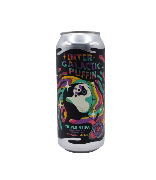 Banished Brewing Intergalactic Space Puffin Triple Hazy IPA 473ml
