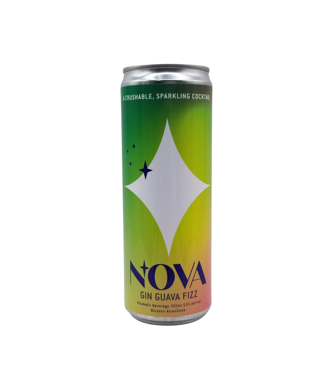 Nova Gin Guava Fizz Cocktail 355ml