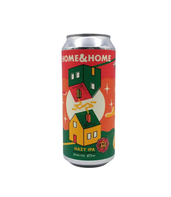 Banished Brewing / 2 Crows Collab: Home & Home Hazy IPA 473ml