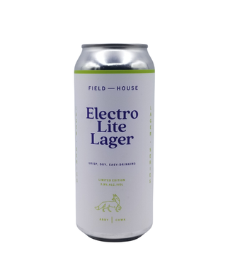 Field House Brewing Co. Field House Brewing Co. Electro Lite Lager 473ml