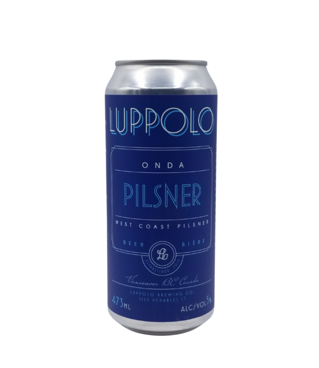 Luppolo Onda West Coast Pilsner 473ml