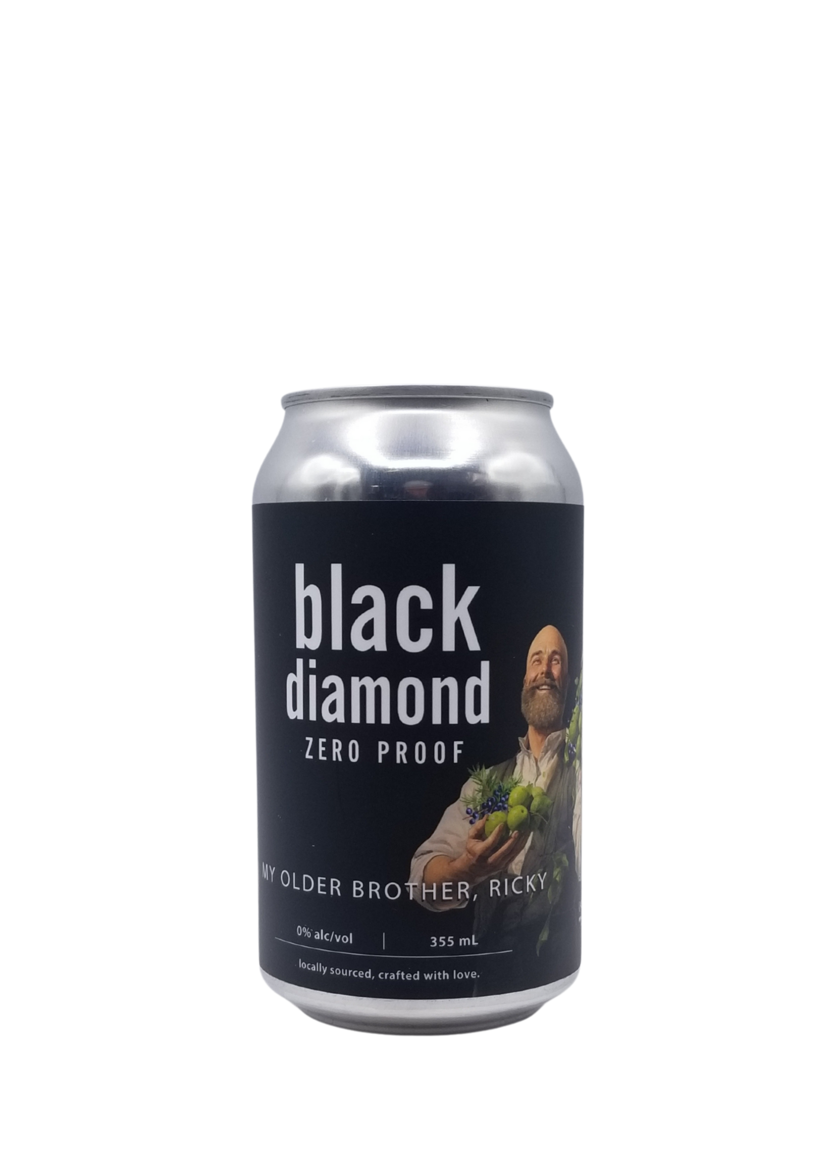 Black Diamond Distillery Black Diamond Distillery Non- Alc My Older Brother Ricky 355ml